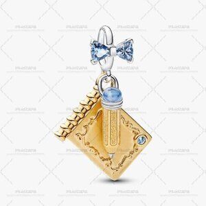 Pandora Bridgerton Dance Card & Pencil Dangle Charm
